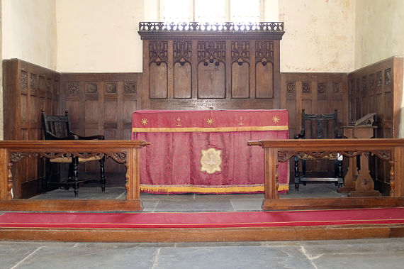 Bradstone Reredos and Panelling