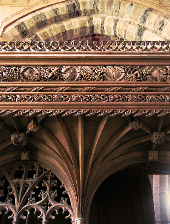 Rattery Rood Screen detail