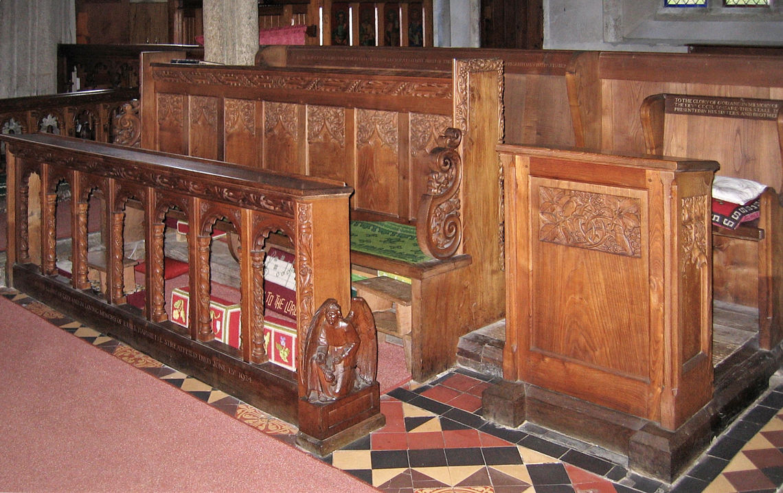 St Dominick Choir and Clergy Stalls