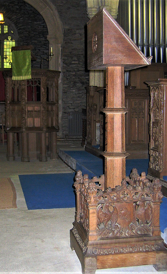 St Erme Lectern, Pulpit and Clergy Stalls